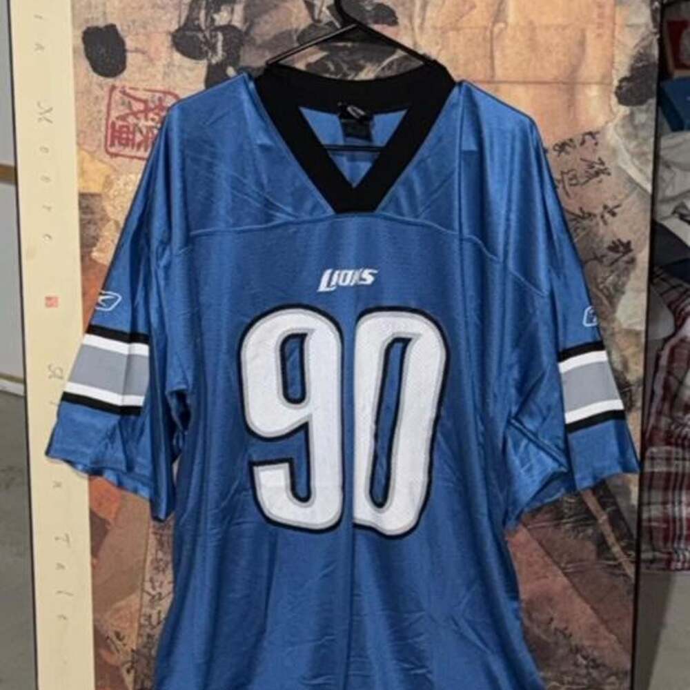 Reebok Ndamukong Suh Detroit Lions Jersey XL